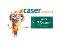 Tu seguro médico Caser con hasta un 35% de descuento - Agosto 2019