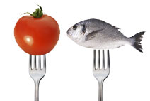 Consume verduras y pescado durante la menopausia Consume verduras y pescado durante la menopausia