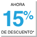 15 descuento 15 descuento