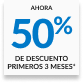 Sanitas - Ahora un 50% de descuento los primeros 3 meses